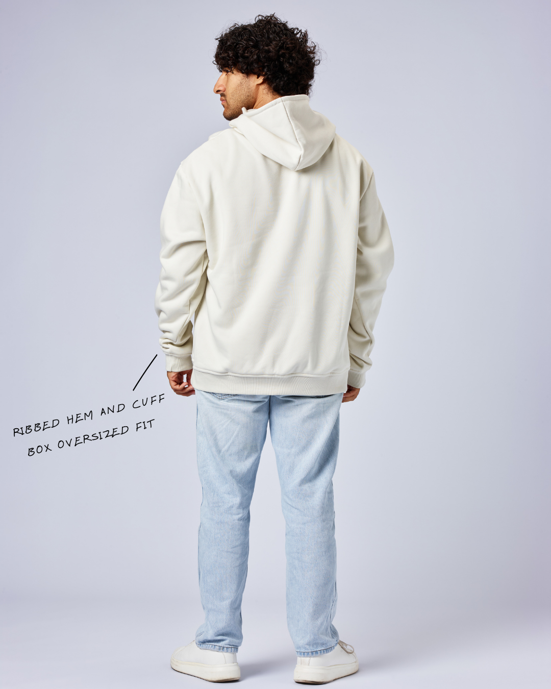 Soft Beige Bludi Hoodie
