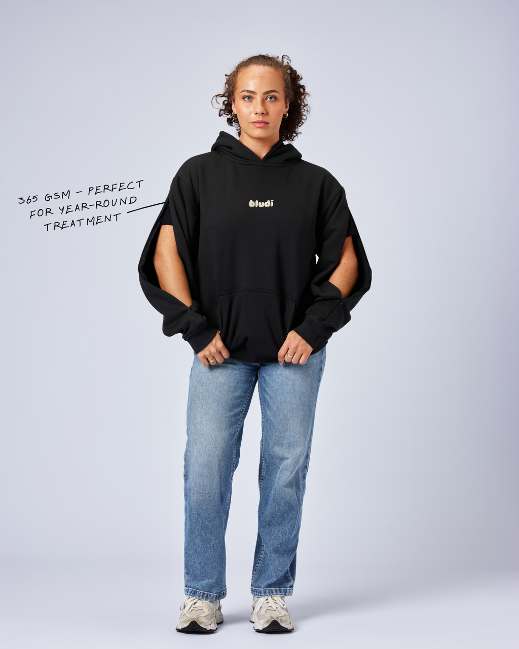 Charcoal Bludi Hoodie
