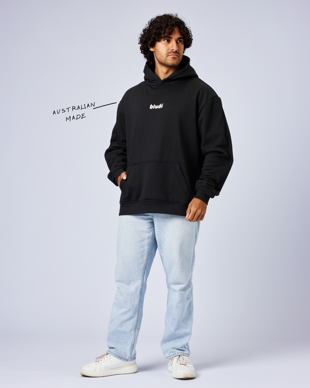 Charcoal Bludi Hoodie