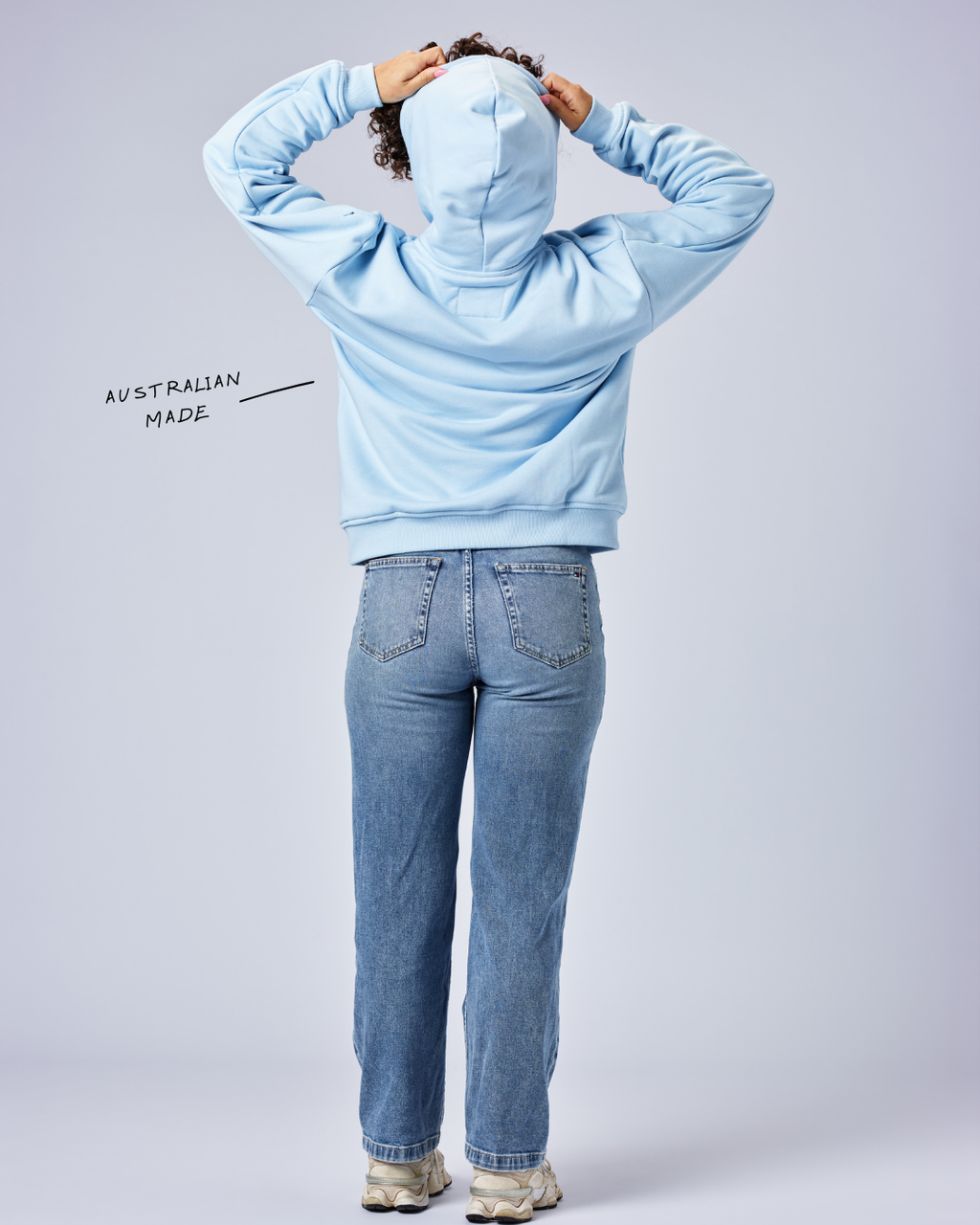 Calm Blue Bludi Hoodie