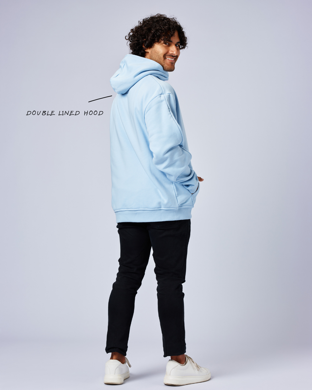 Calm Blue Bludi Hoodie