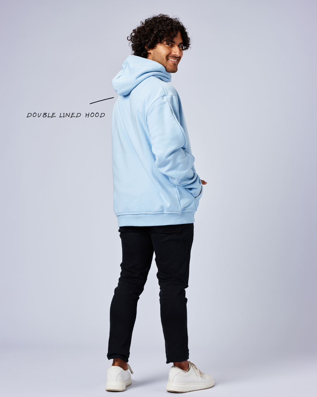 Calm Blue Bludi Hoodie