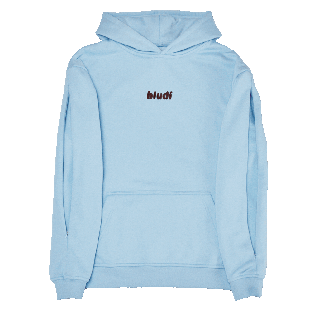 Calm Blue Bludi Hoodie