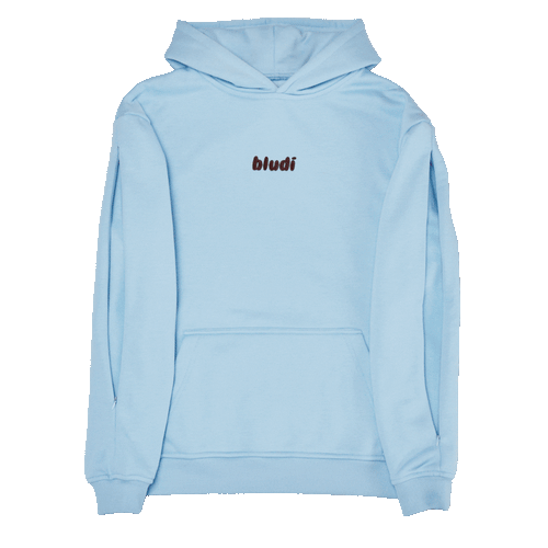 Calm Blue Bludi Hoodie